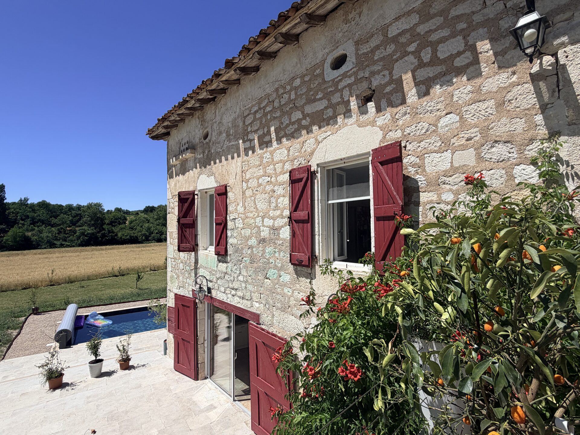 Extérieur du gîte