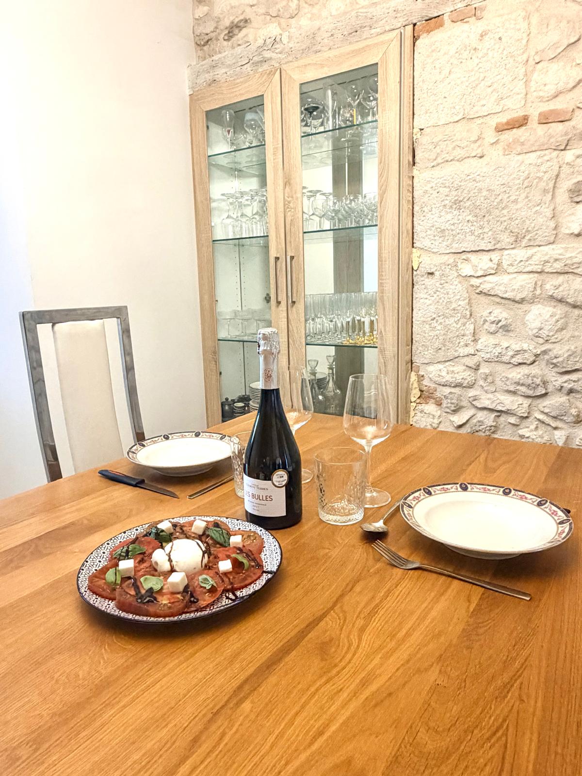 Table d'hôtes pour deux personnes